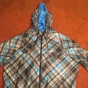 Nike  Checkered Windbreaker Size XL